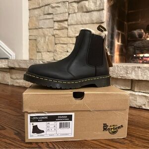 Dr. Martens Black Ankle Boots “Leonore”Women’s 9